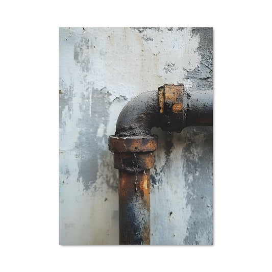 Poster Tuyau Vieilli