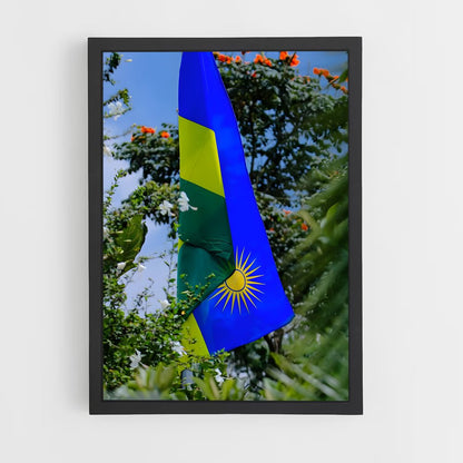 ap-rwanda flag-4 cadre Noir