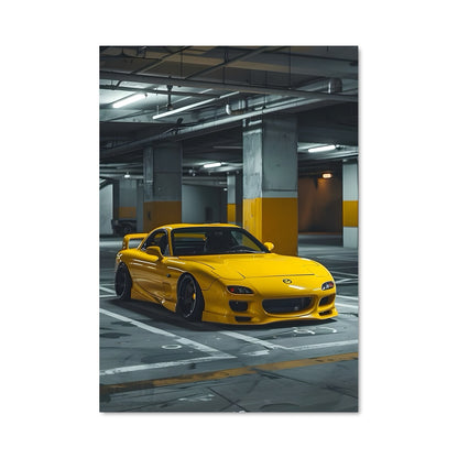 Poster Speed Yellow