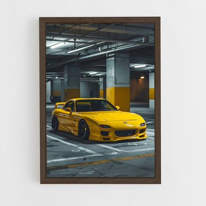 ap-rx-7 fc-1 cadre Bois foncé