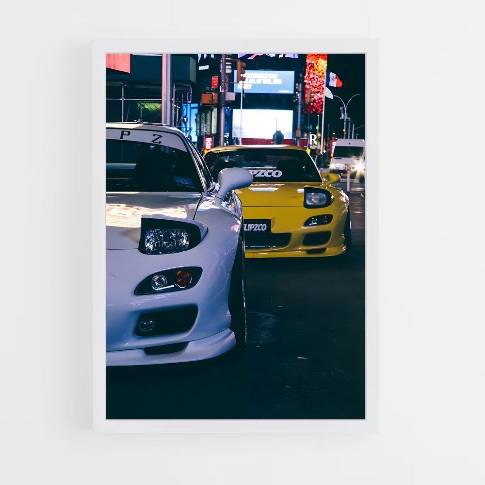 ap-rx-7 fd-3 cadre Blanc