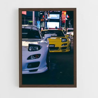 ap-rx-7 fd-3 cadre Bois foncé