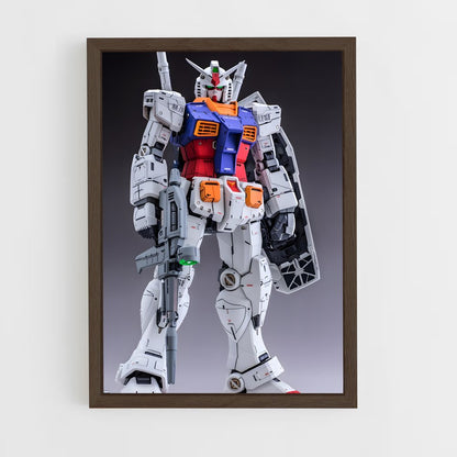 ap-rx78 gundam-2 cadre Bois foncé