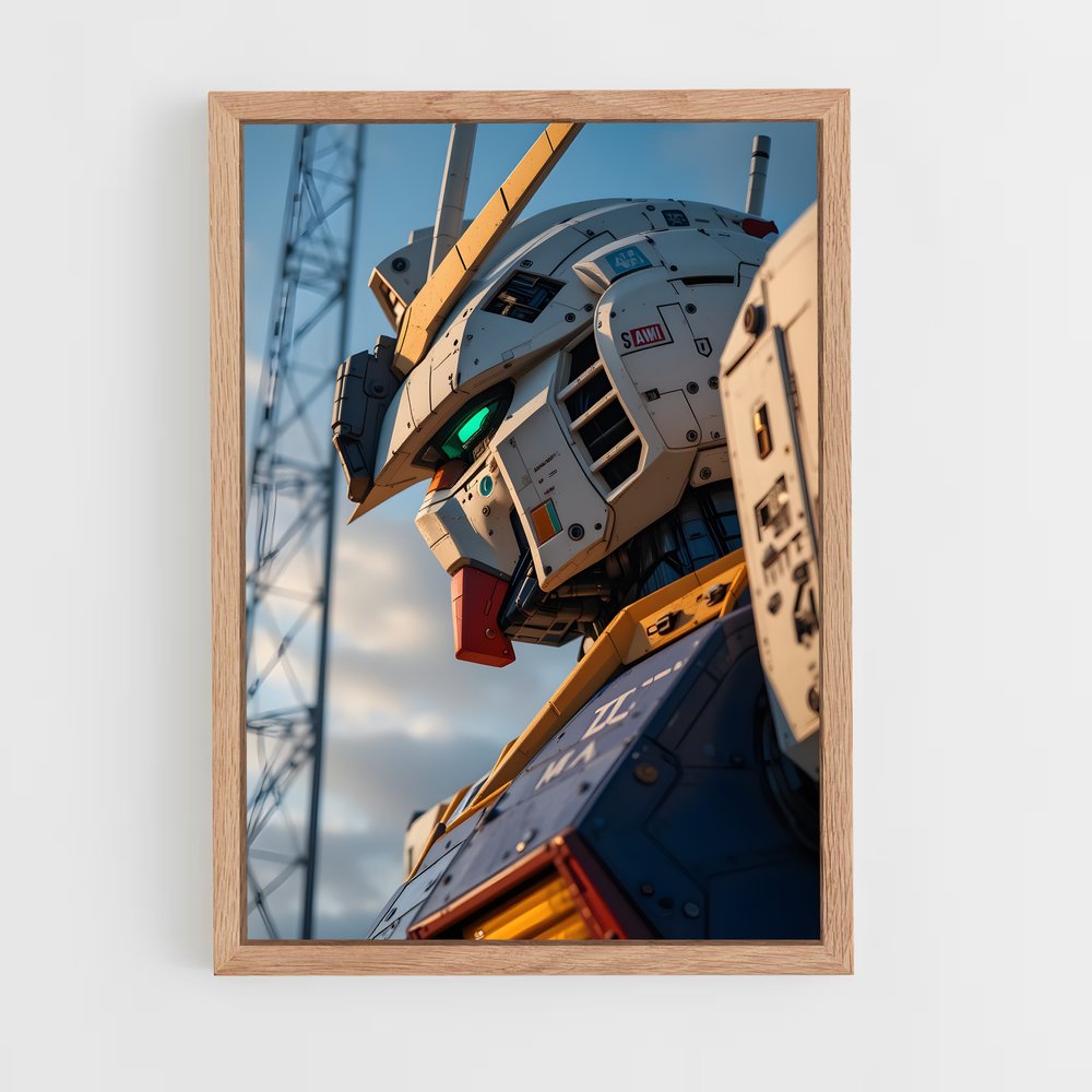 ap-rx78 gundam-3 cadre Bois clair