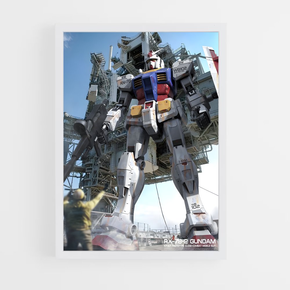 ap-rx78 gundam-8 cadre Blanc