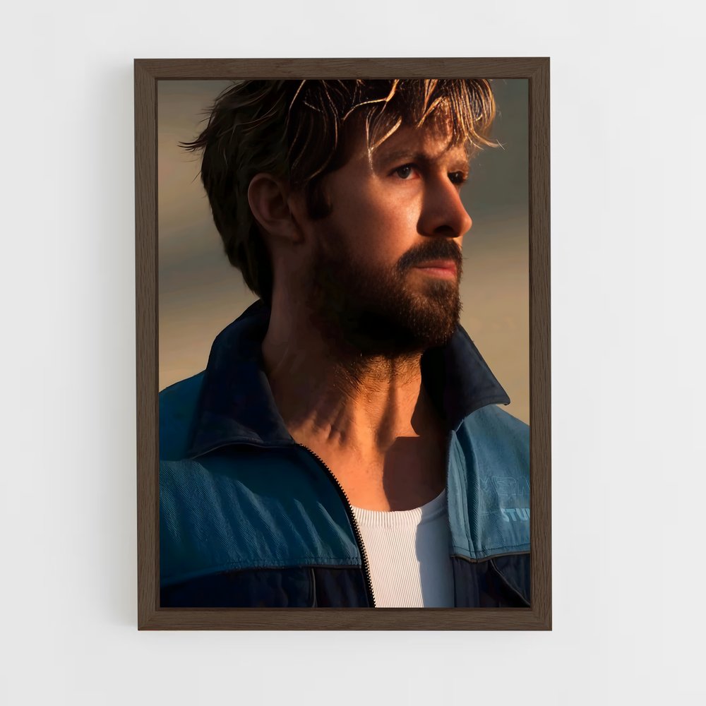 ap-ryan gosling-2 cadre Bois foncé