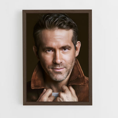 ap-ryan reynolds-4 cadre Bois foncé