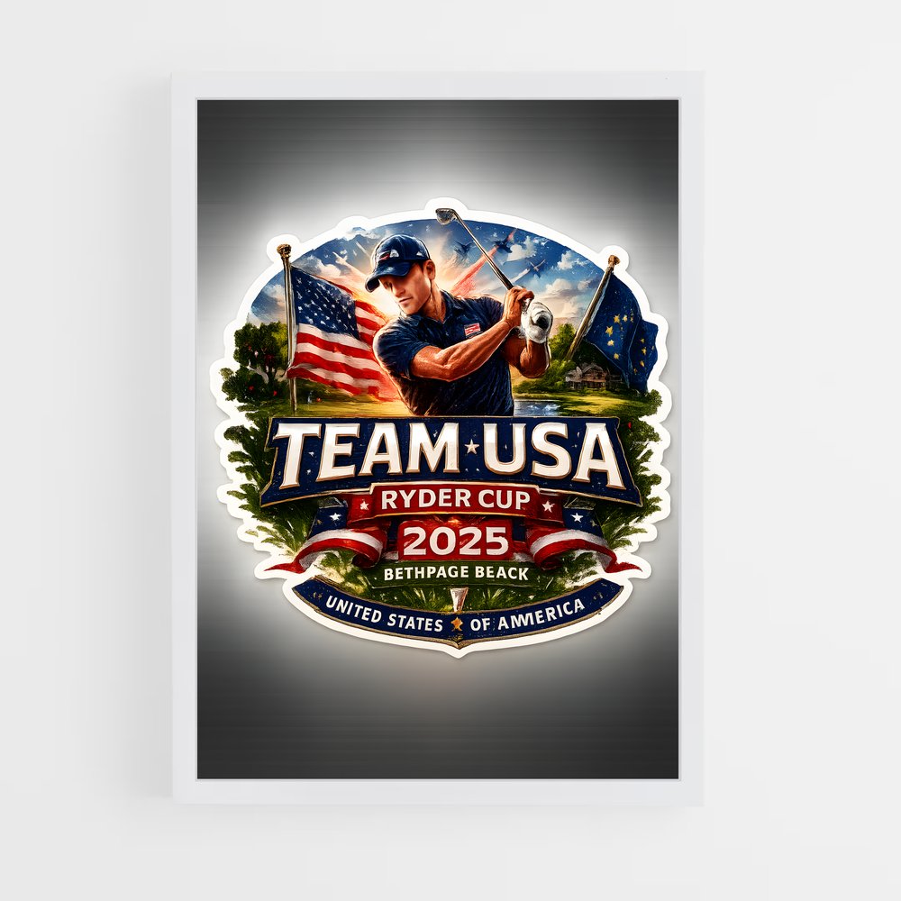 ap-ryder cup-3 cadre Blanc