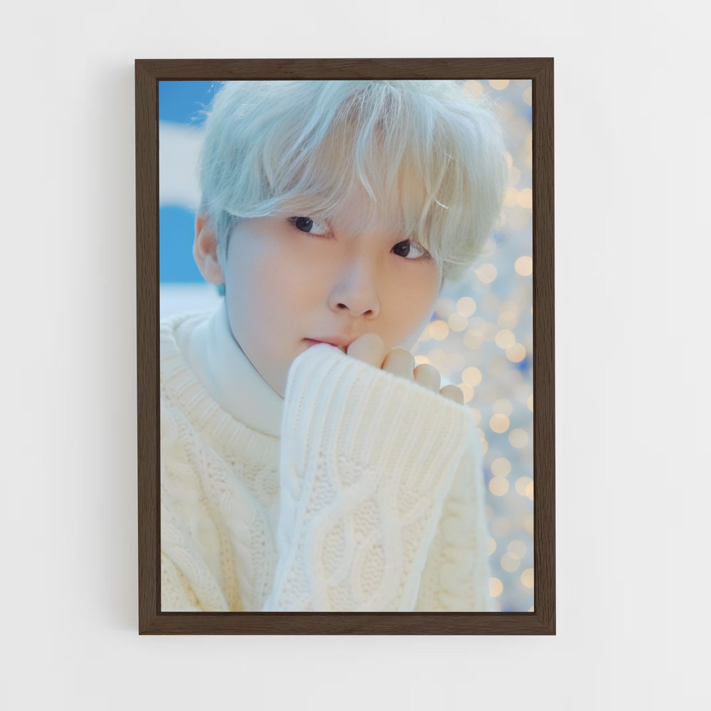 ap-ryeowook-3 cadre Bois foncé