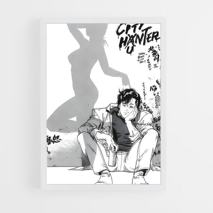 ap-ryo saeba-4 cadre Blanc