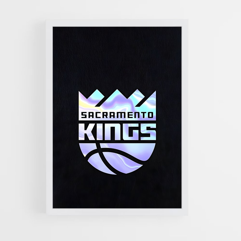 ap-sacramento kings-18 cadre Blanc