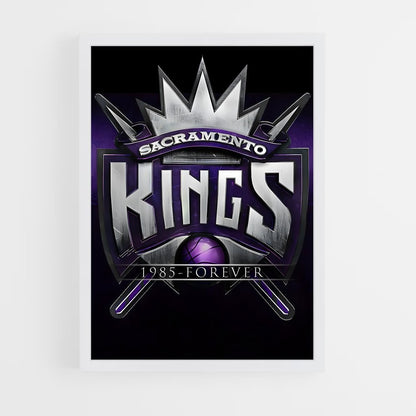 ap-sacramento kings-2 cadre Blanc