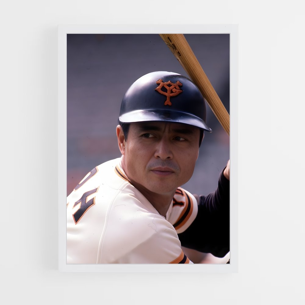 ap-sadaharu oh-1 cadre Blanc