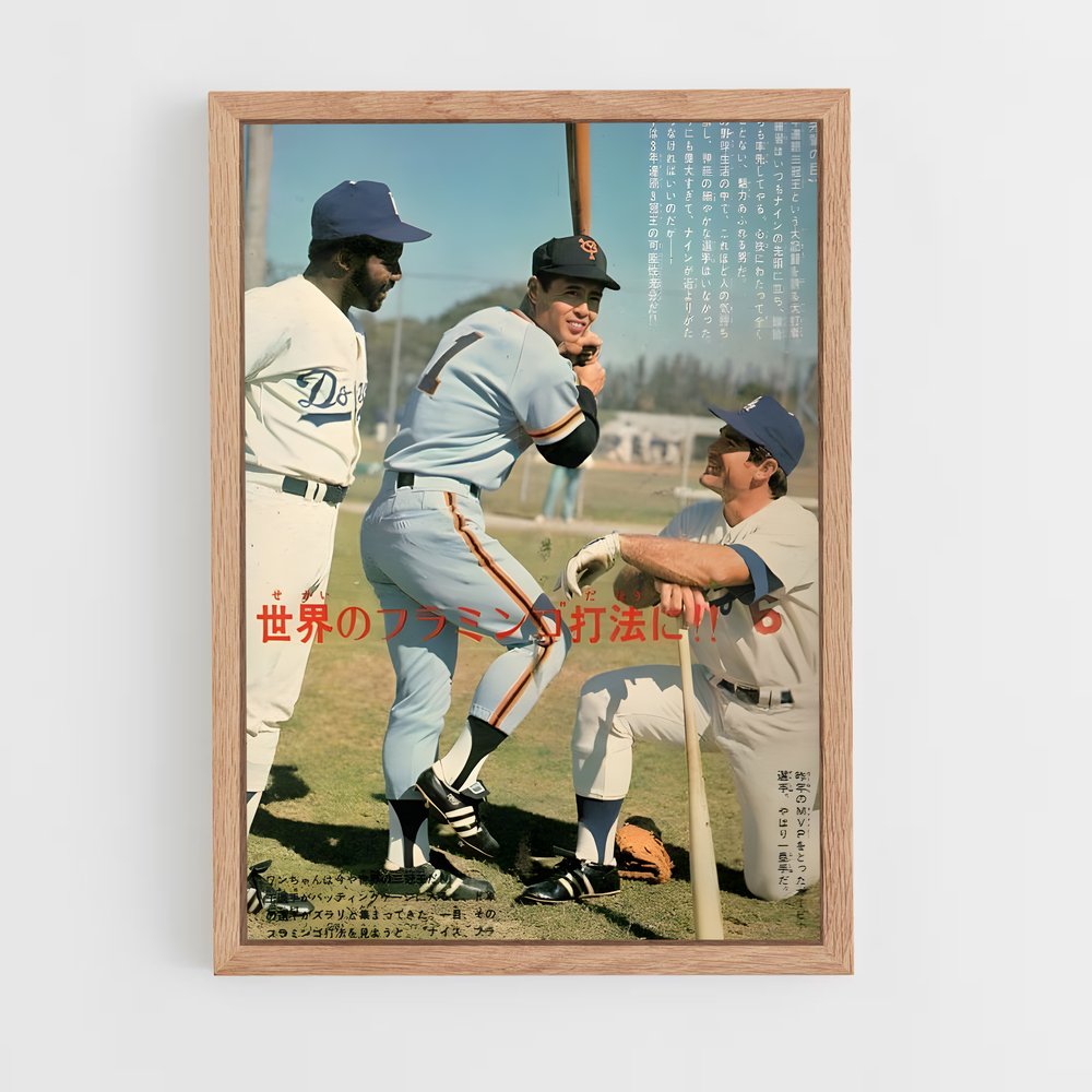 ap-sadaharu oh-2 cadre Bois clair