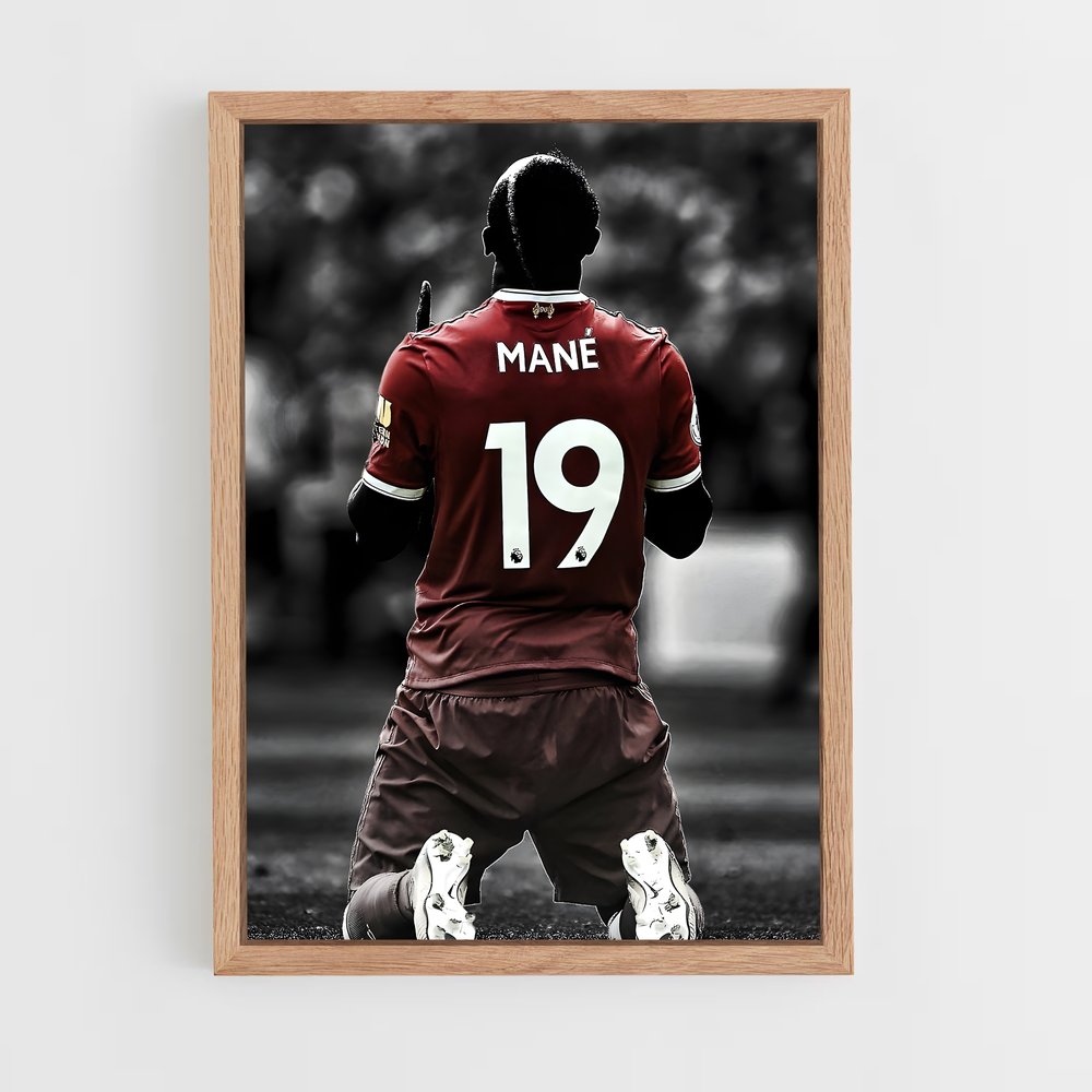 ap-sadio mane-8 cadre Bois clair