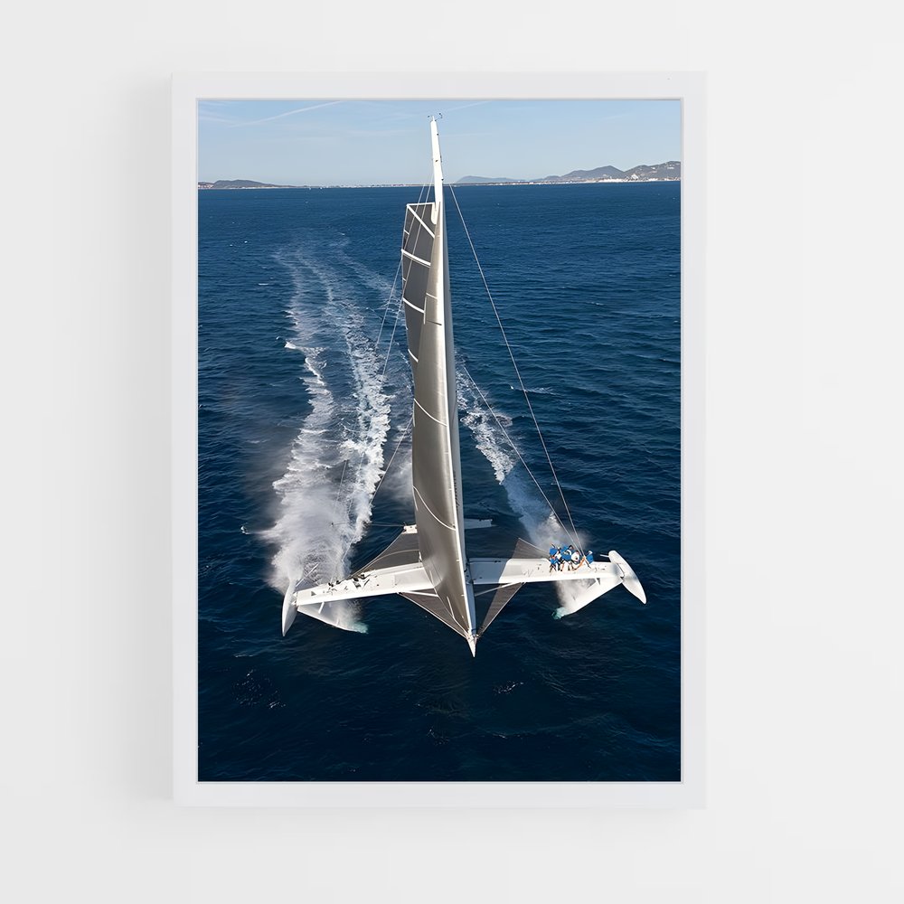 ap-sailing yacht a-6 cadre Blanc