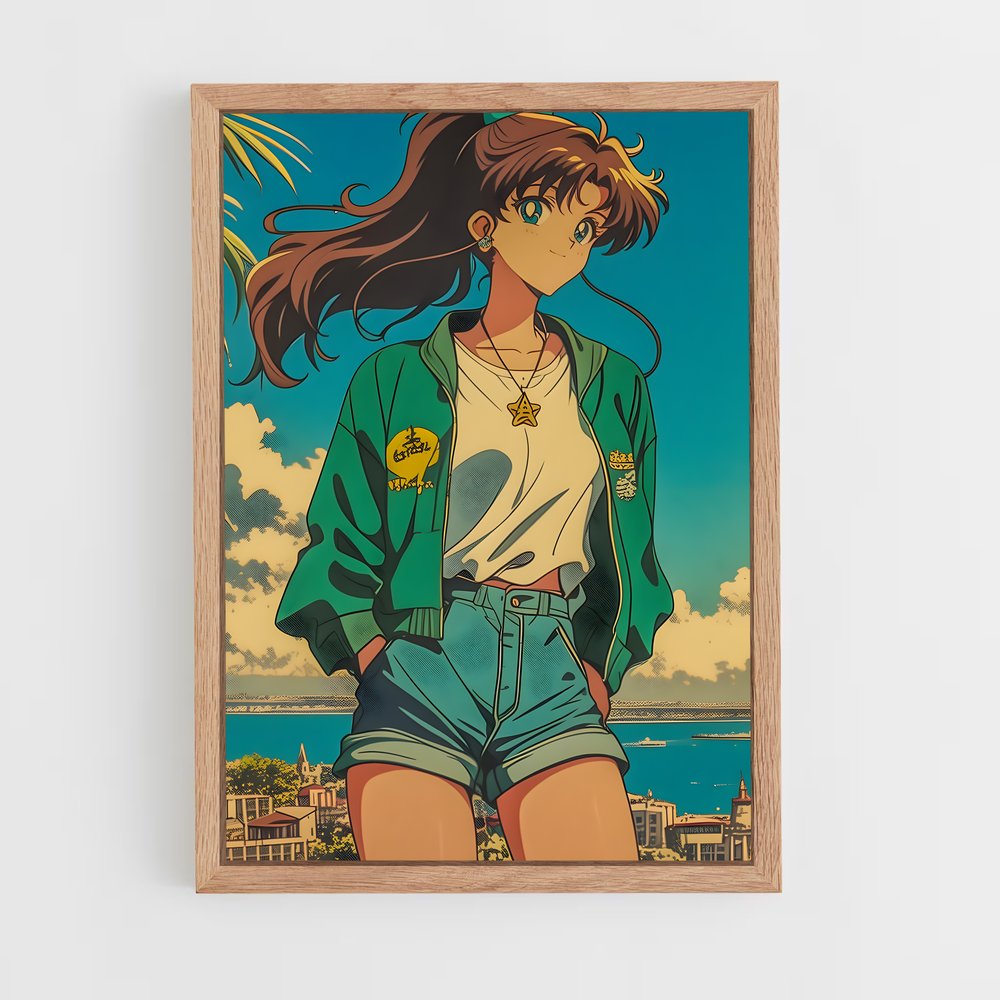 ap-sailor jupiter-6 cadre Bois clair