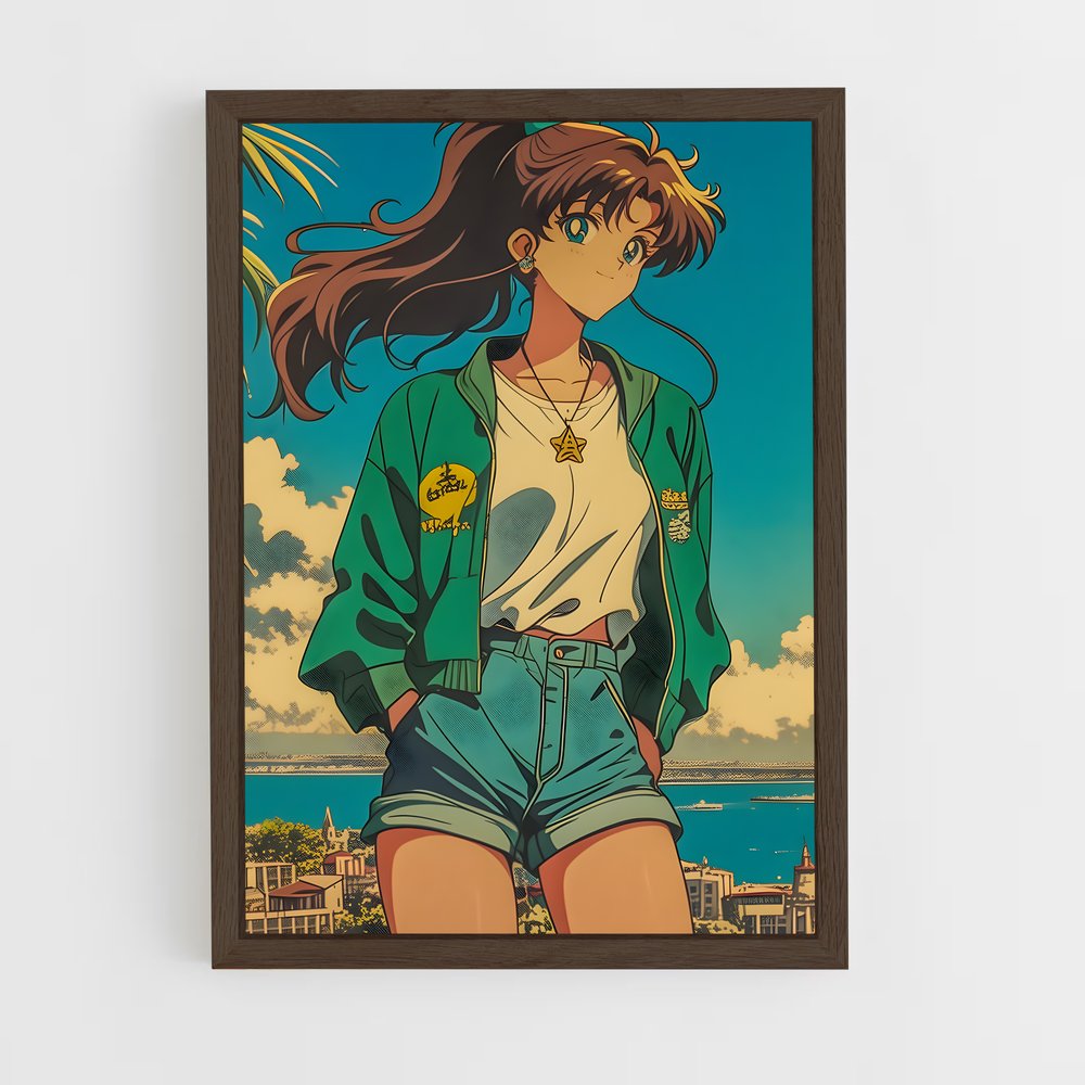 ap-sailor jupiter-6 cadre Bois foncé