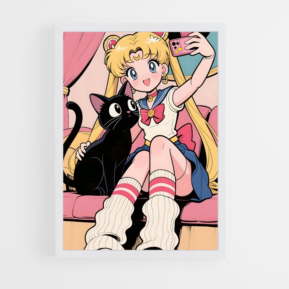 ap-sailor moon-2 cadre Blanc