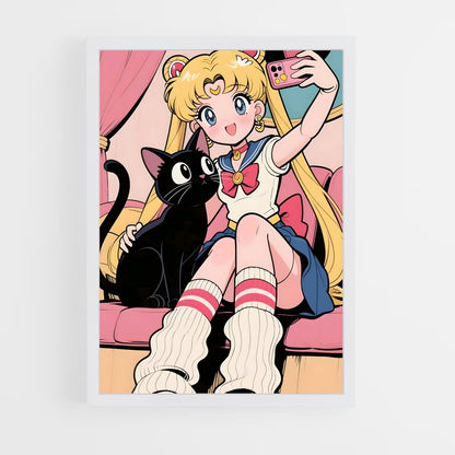ap-sailor moon-2 cadre Blanc