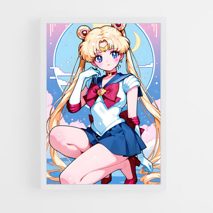 ap-sailor moon-6 cadre Blanc