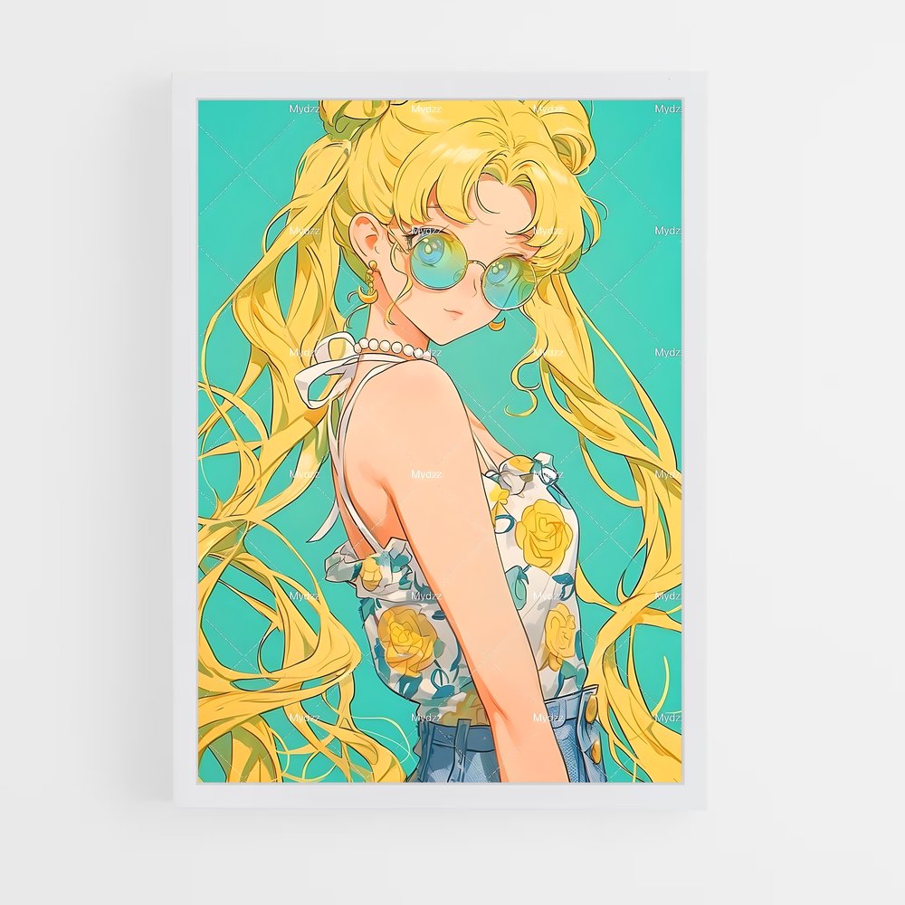 ap-sailor moon-7 cadre Blanc