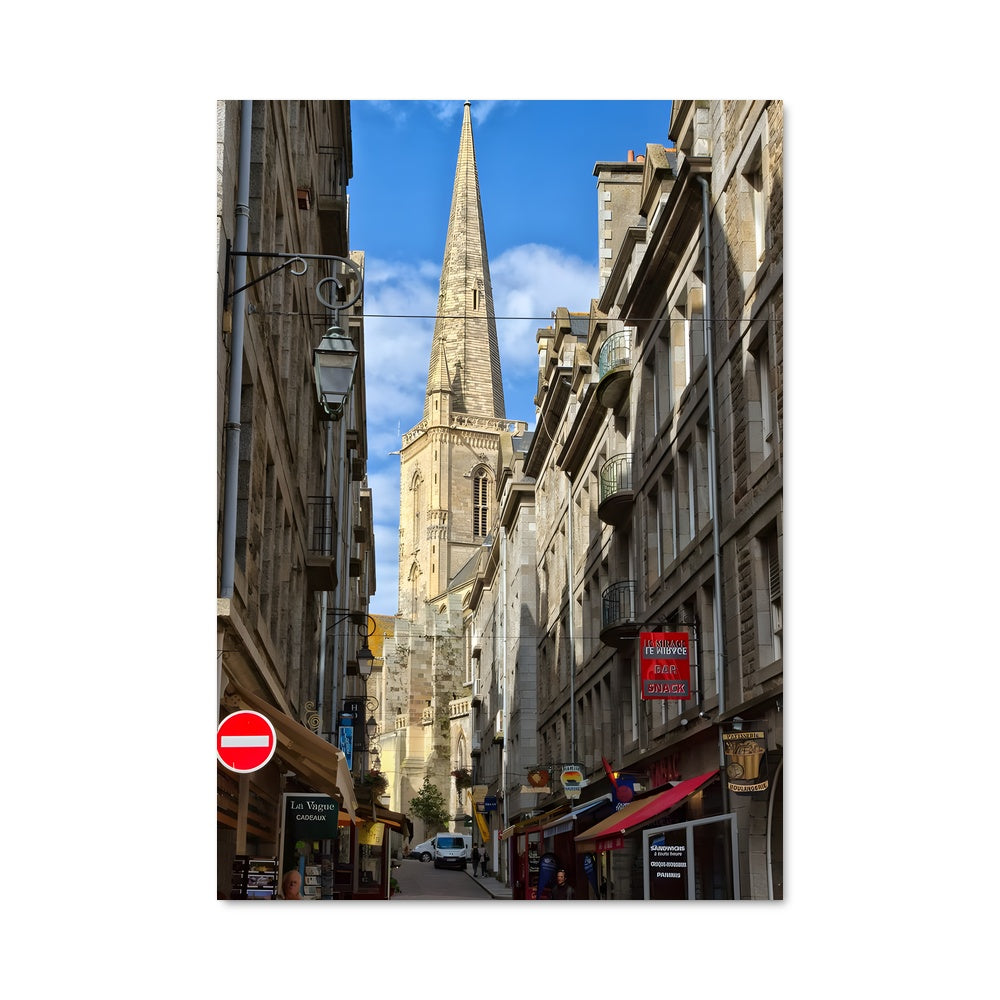 Poster Rue de Saint-Malo