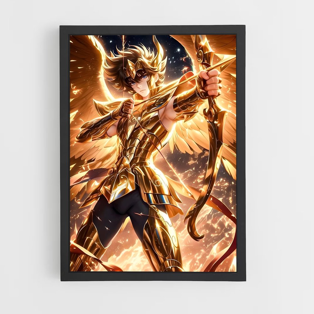 ap-saint seiya-10 cadre Noir