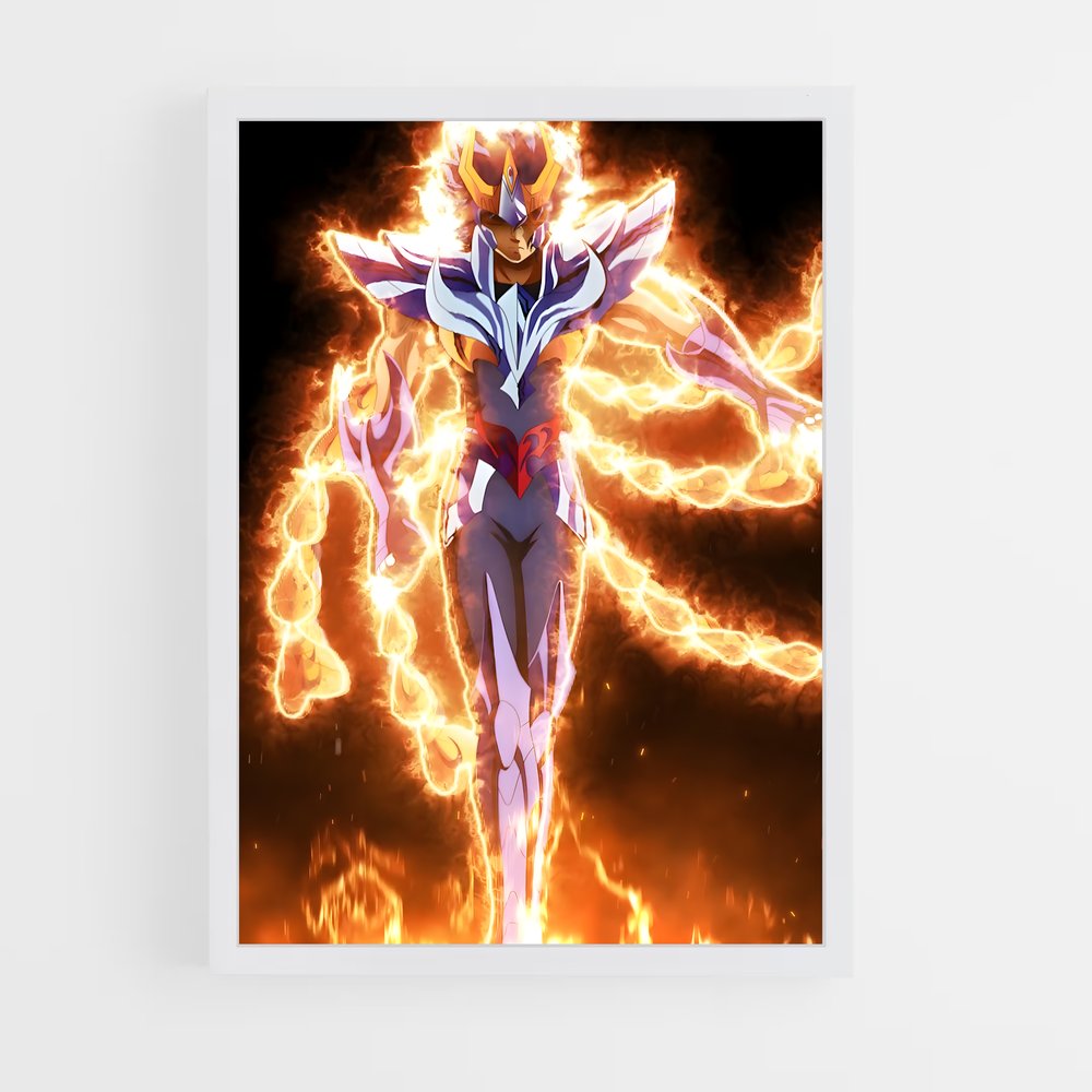 ap-saint seiya-12 cadre Blanc