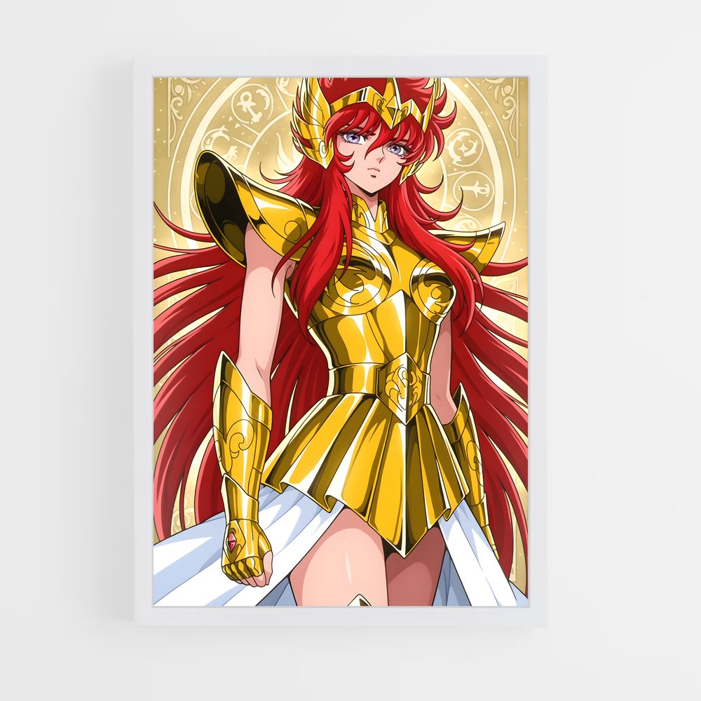 ap-saint seiya-7 cadre Blanc