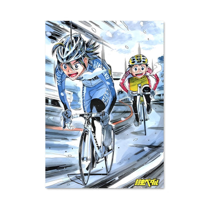 Poster Cyclistes en Fête