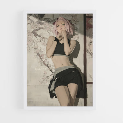 ap-sakura haruno-5 cadre Blanc