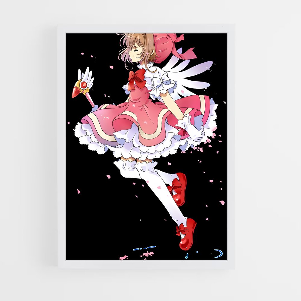 ap-sakura kinomoto-6 cadre Blanc