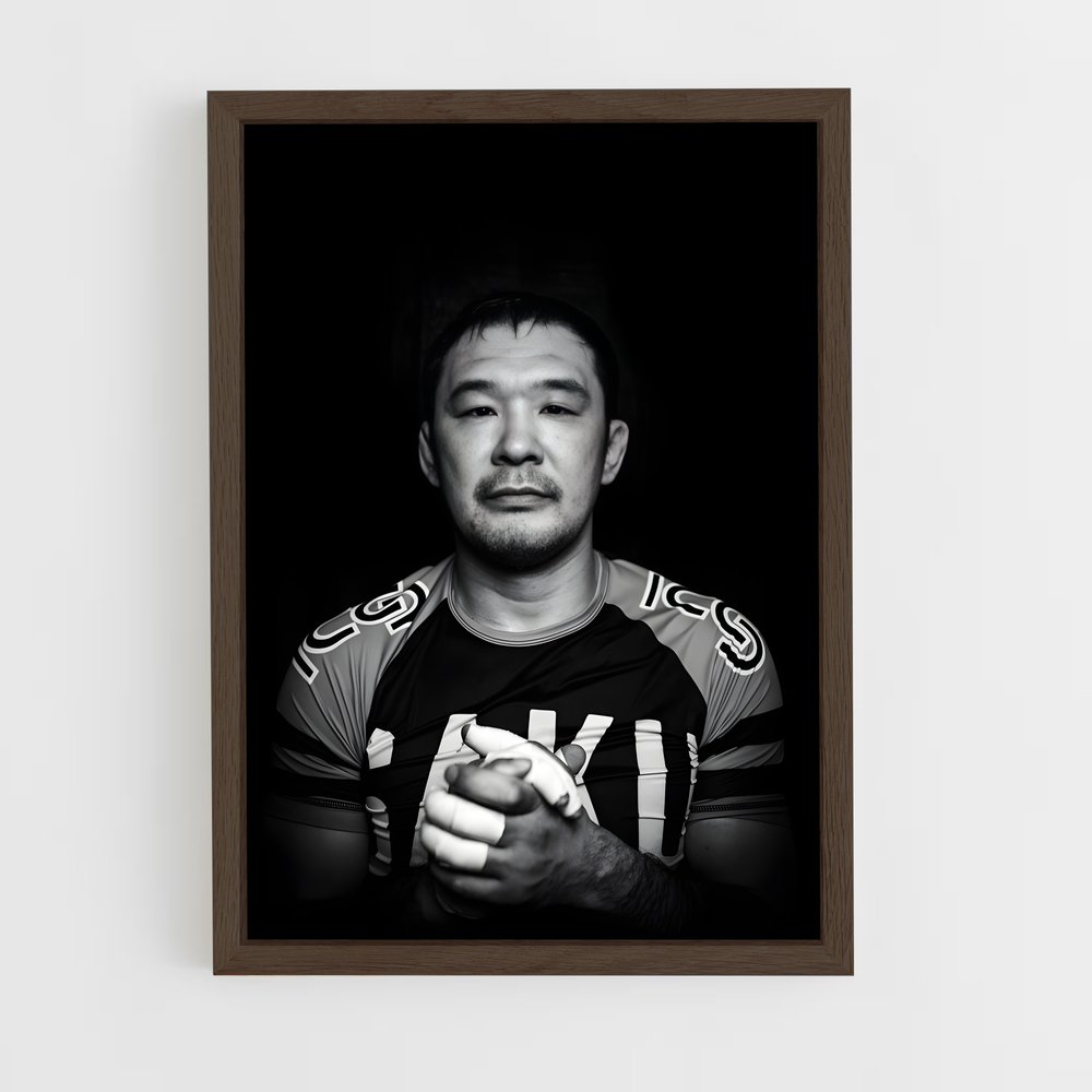 ap-sakuraba kazushi-1 cadre Bois foncé