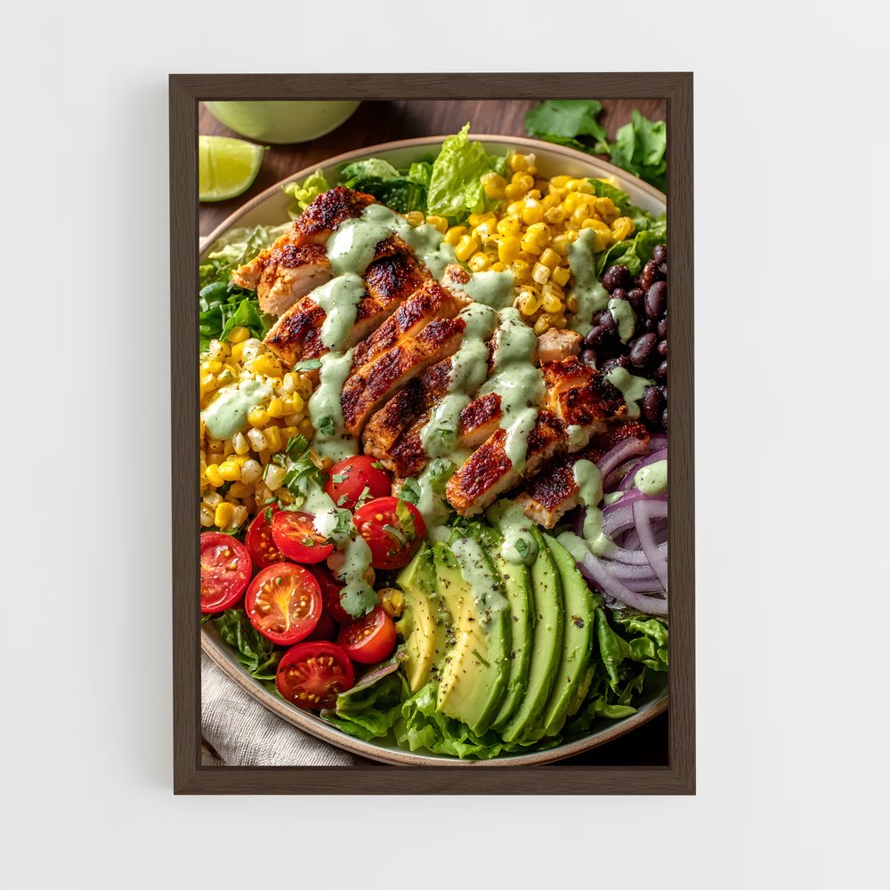 ap-salad-3 cadre Bois foncé