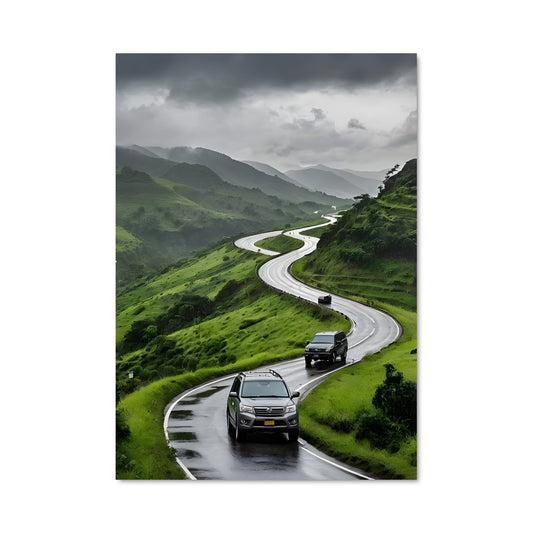 Poster Route des Montagnes