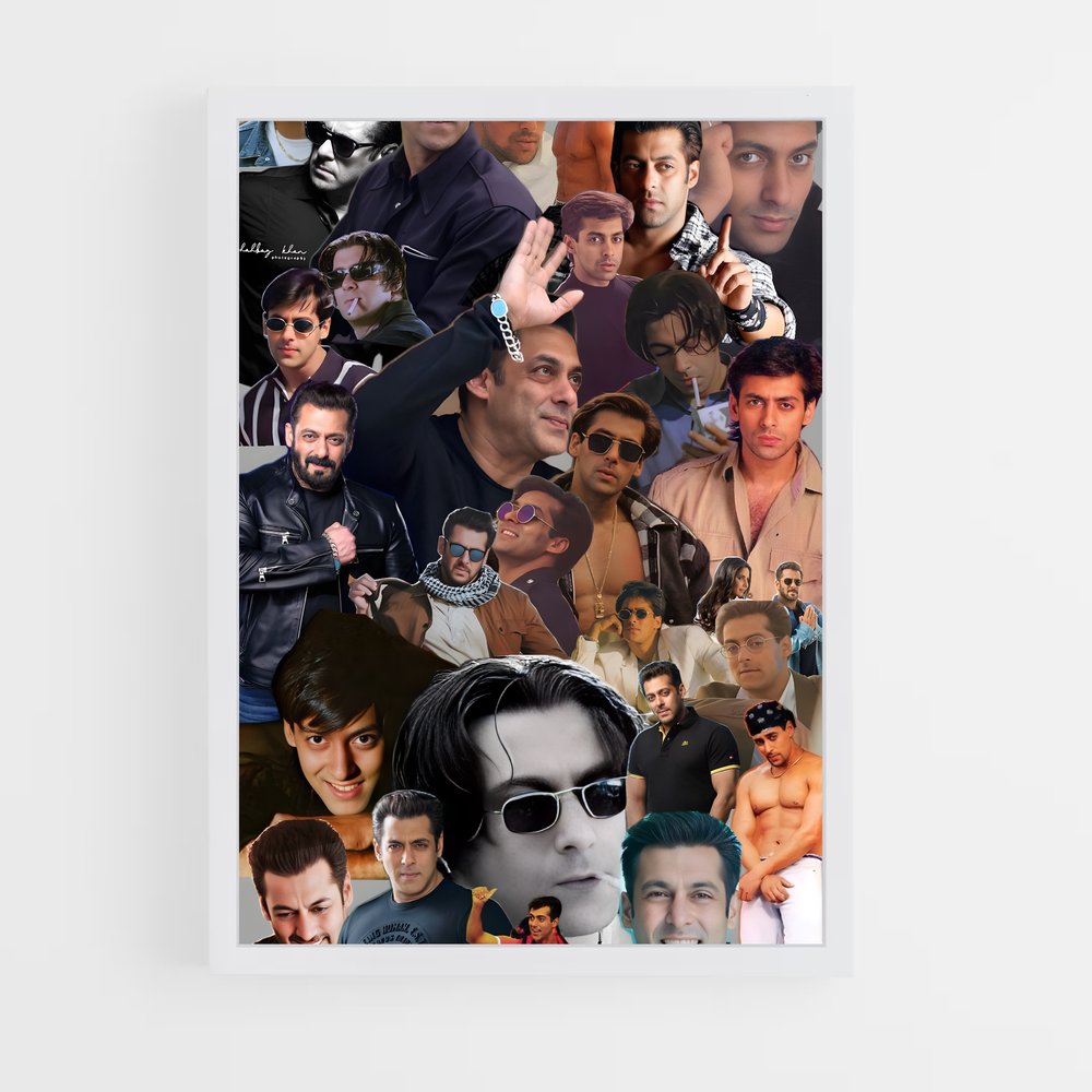 ap-salman khan-9 cadre Blanc