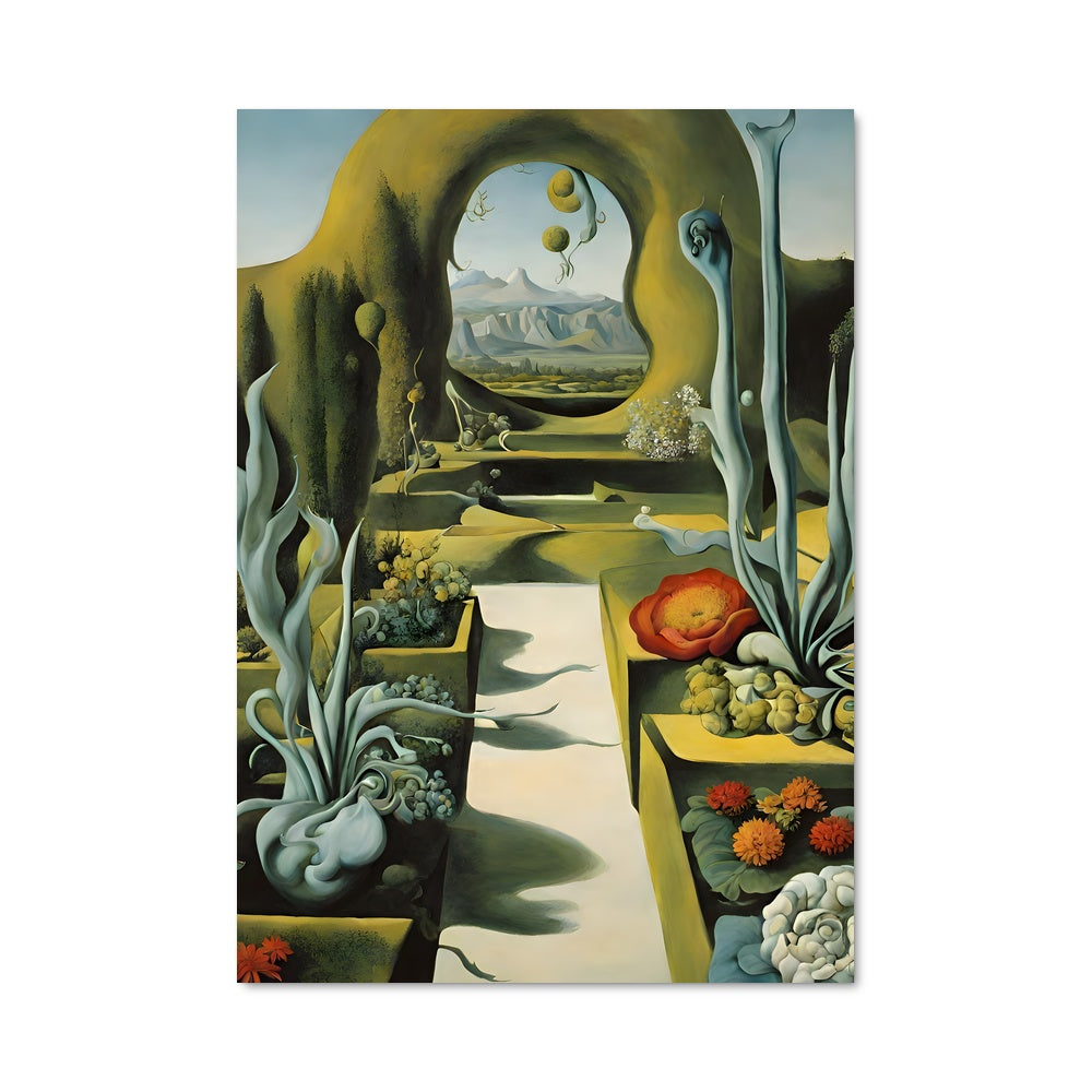 Poster Jardin Surréaliste