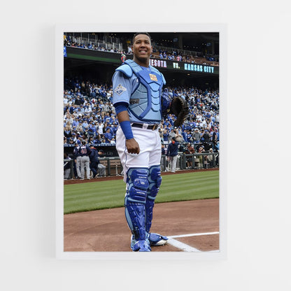 ap-salvador perez-5 cadre Blanc