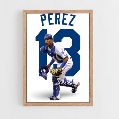 ap-salvador perez-6 cadre Bois clair