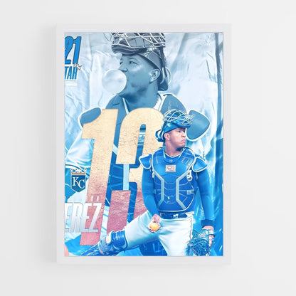 ap-salvador perez-8 cadre Blanc