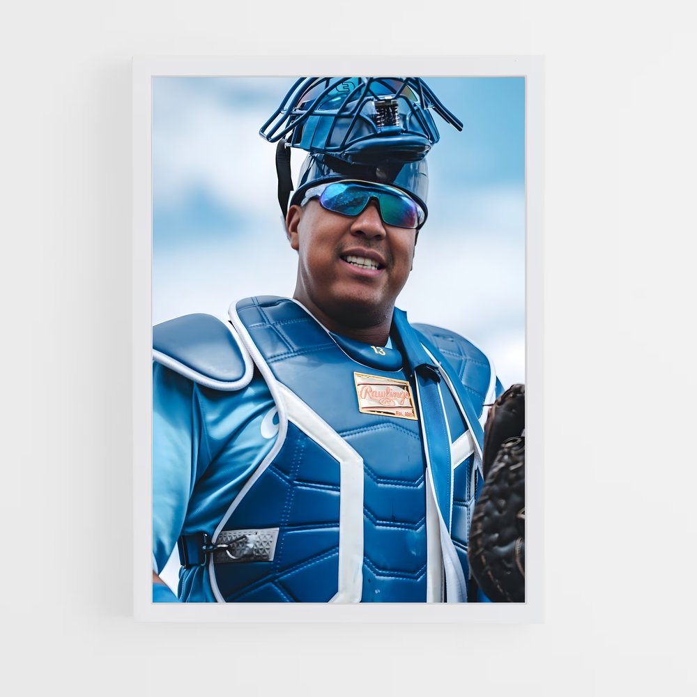 ap-salvador perez-9 cadre Blanc