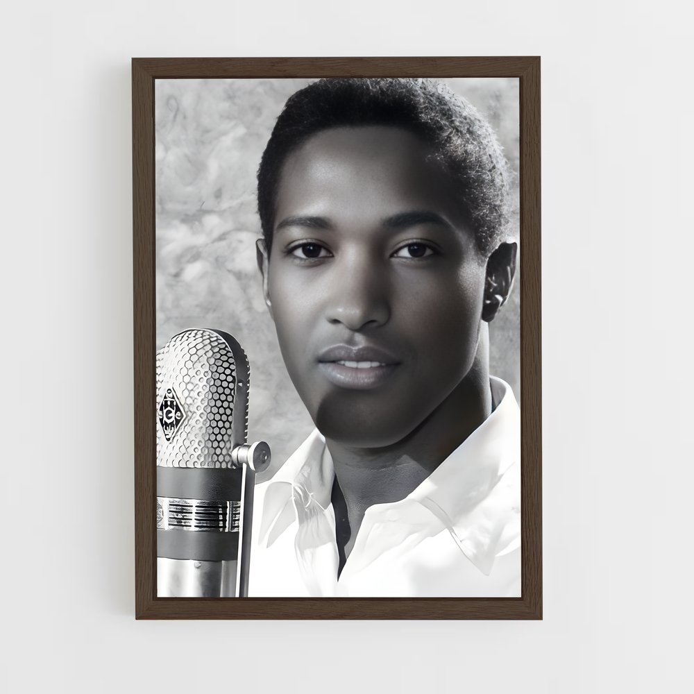 ap-sam cooke-1 cadre Bois foncé