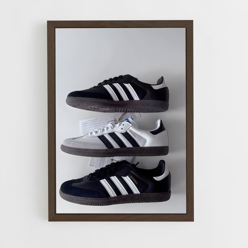 ap-samba-9 cadre Bois foncé