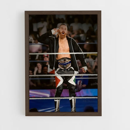 ap-sami zayn-1 cadre Bois foncé