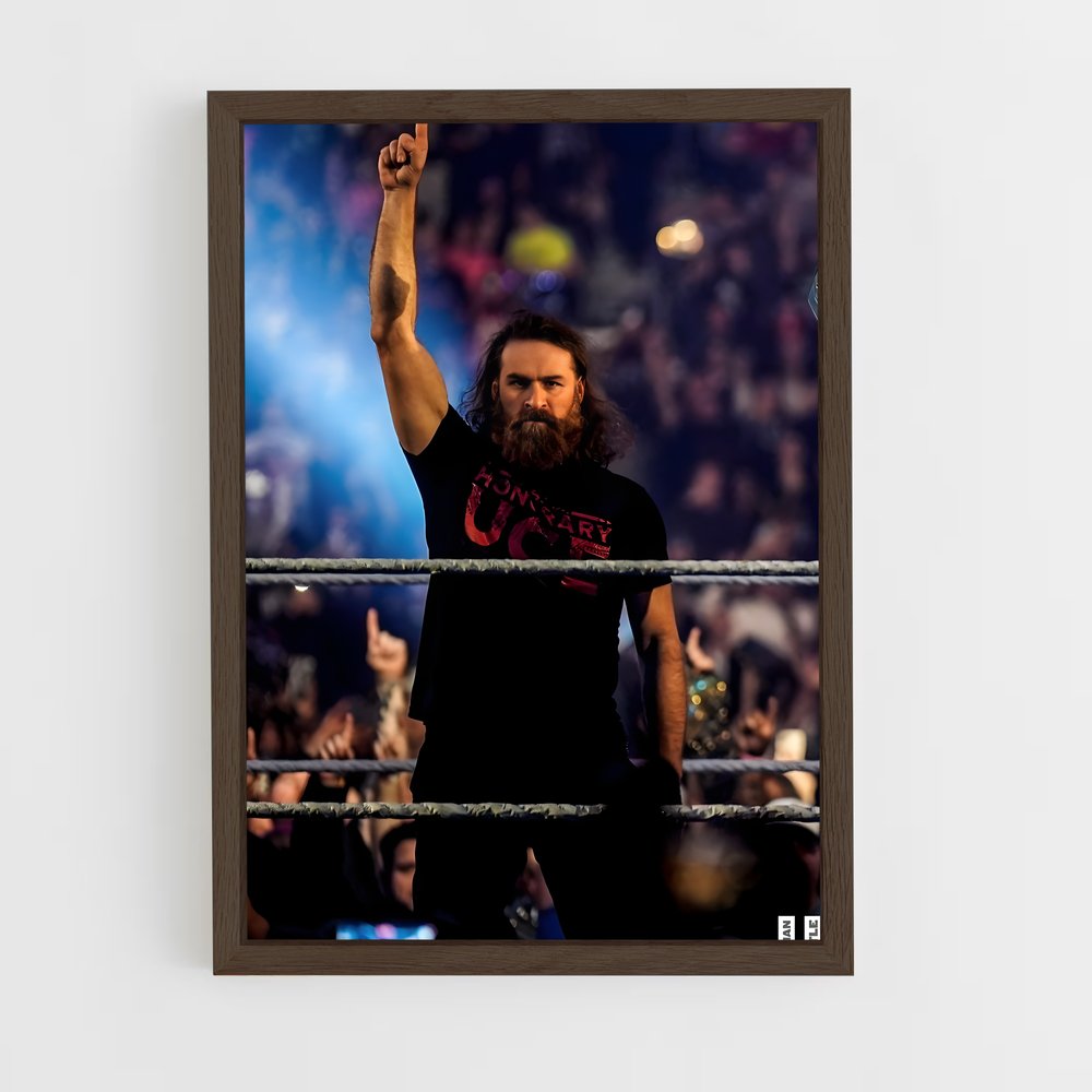 ap-sami zayn-3 cadre Bois foncé