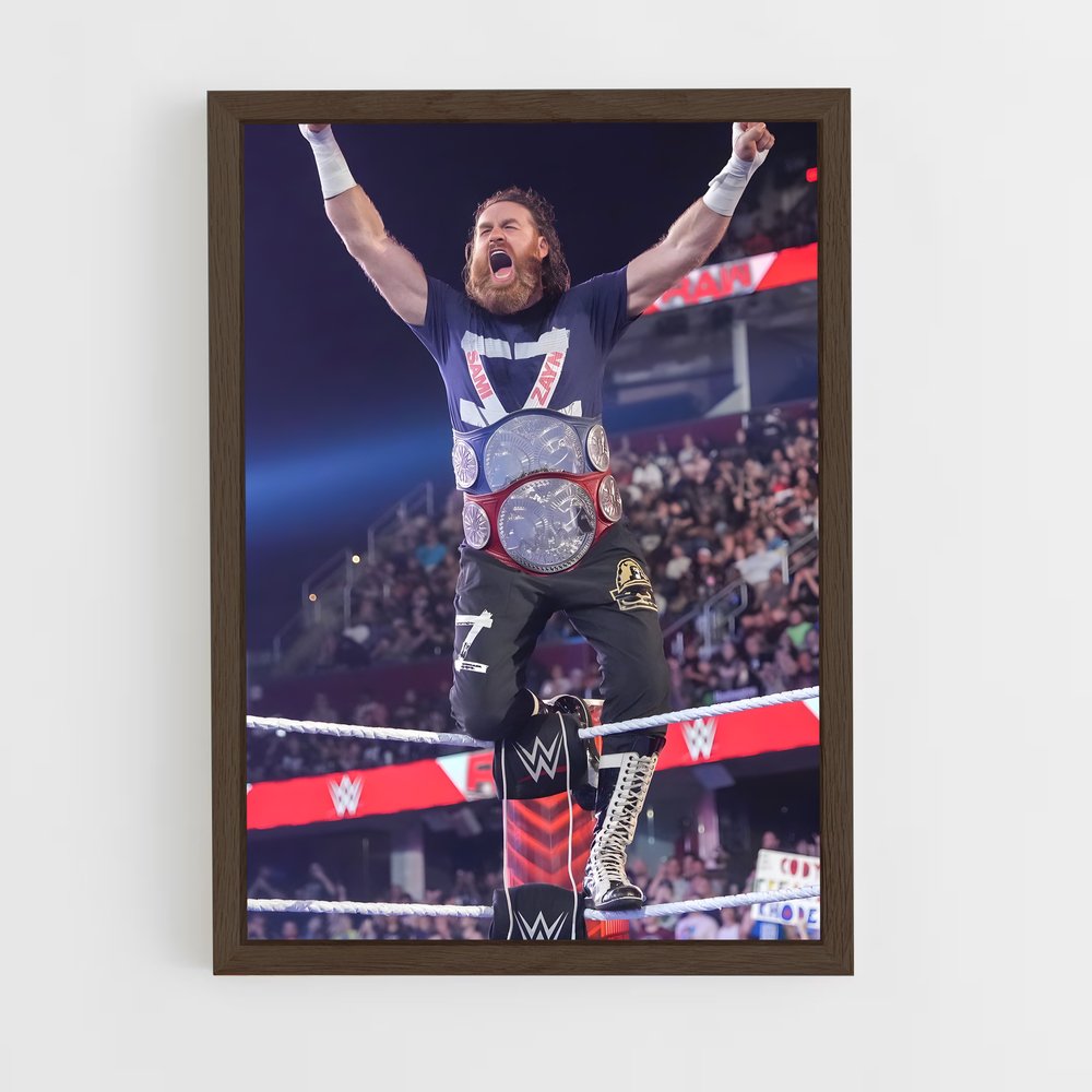 ap-sami zayn-8 cadre Bois foncé