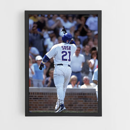 ap-sammy sosa-4 cadre Noir