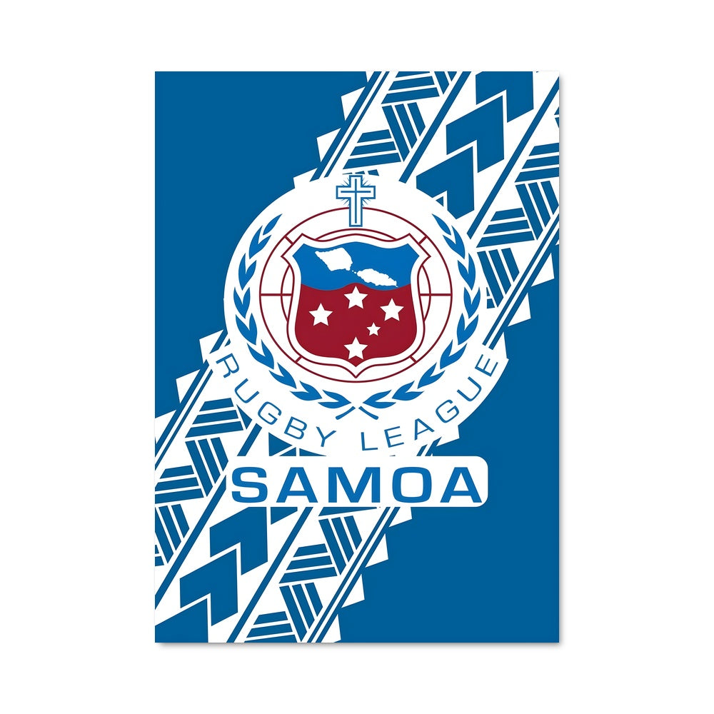 Poster Samoa Rugby Spirit