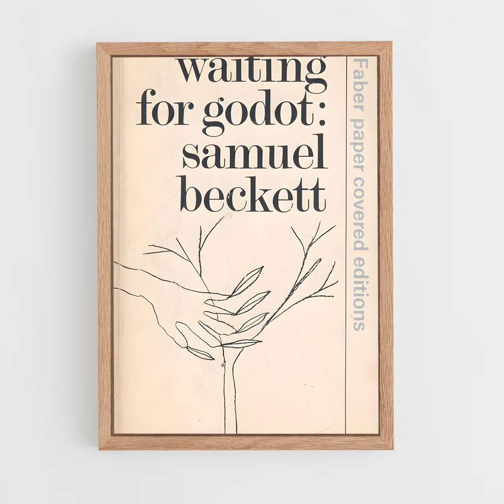 ap-samuel beckett-4 cadre Bois clair